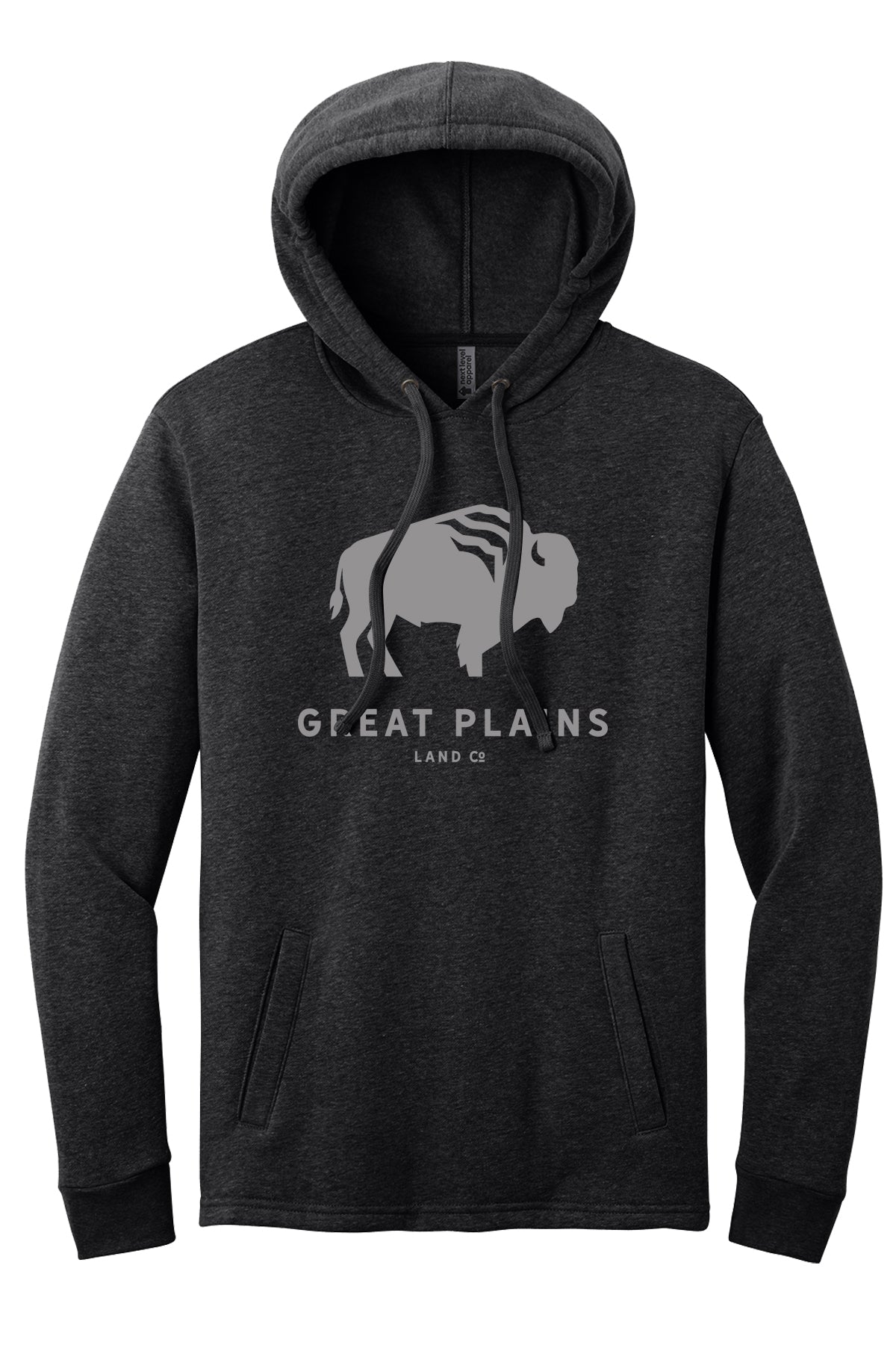 Great Plains Heather Black Hoodie