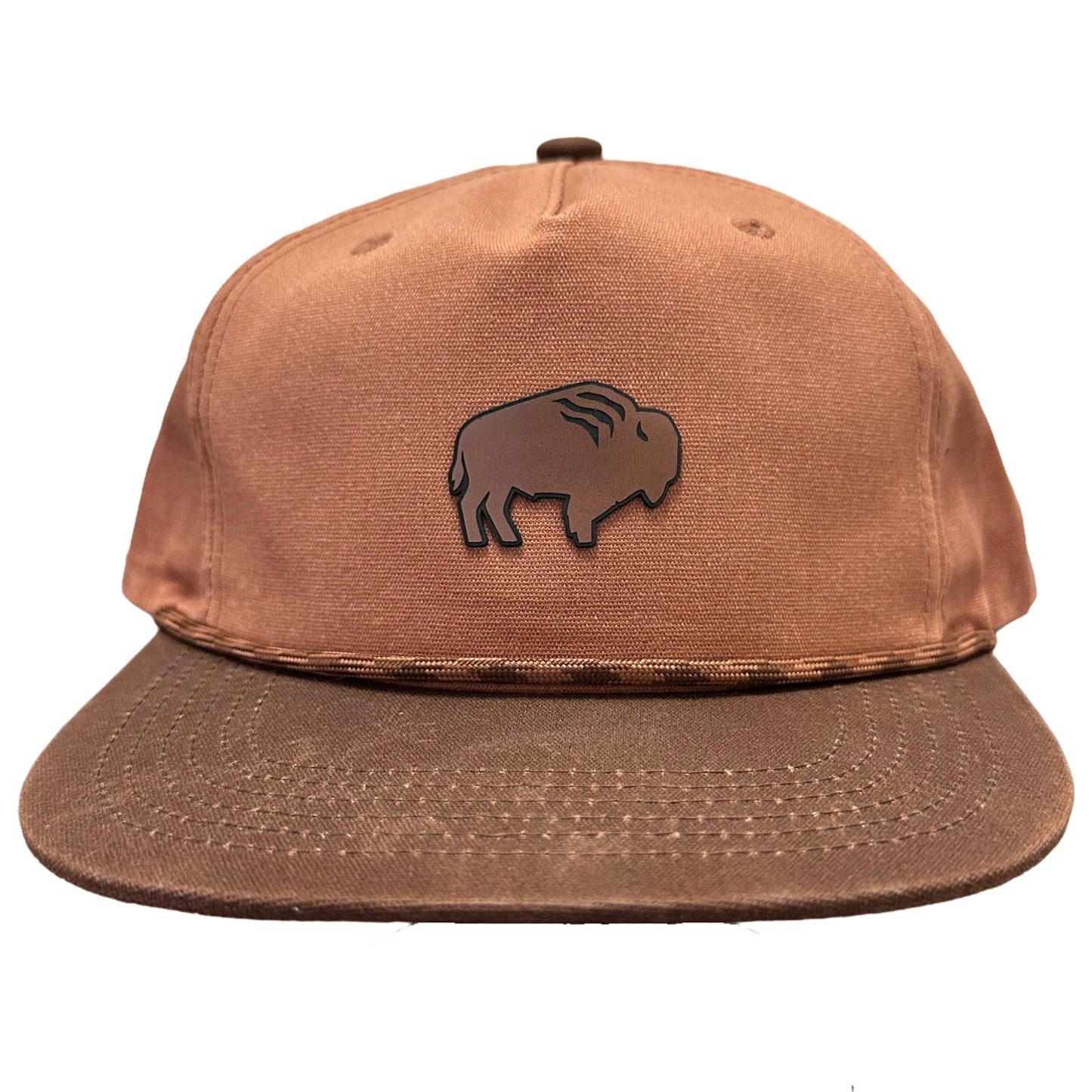 Brown Buffalo Waxed Canvas Hat