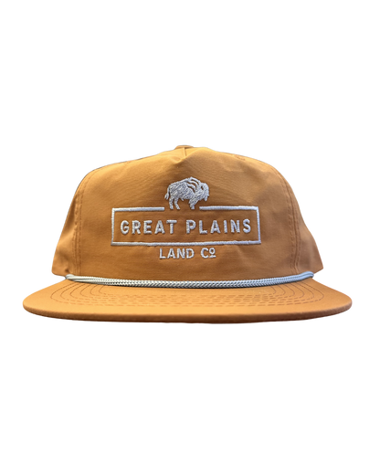 Rust Hat Silver Stitched Logo