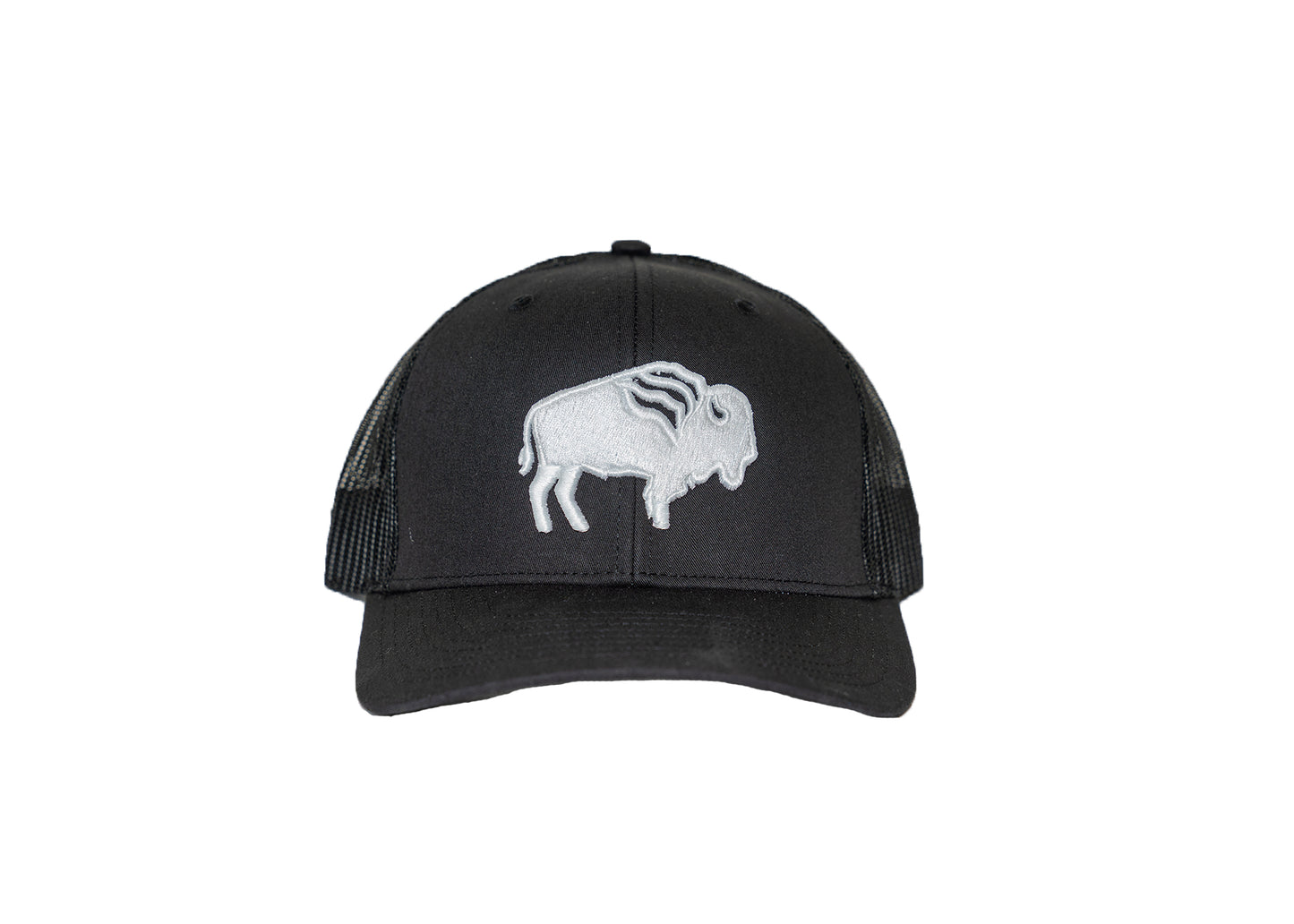 Stitched Buffalo Logo Hat - Richardson 112