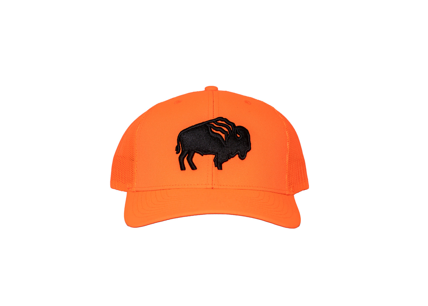 Stitched Buffalo Logo Hat - Richardson 112