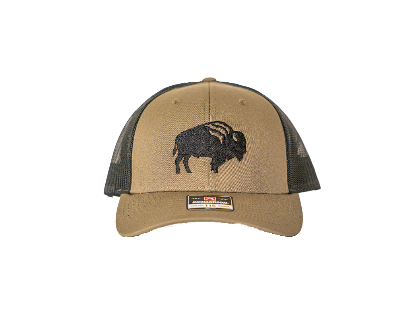 Stitched Buffalo Logo Hat - Richardson 115