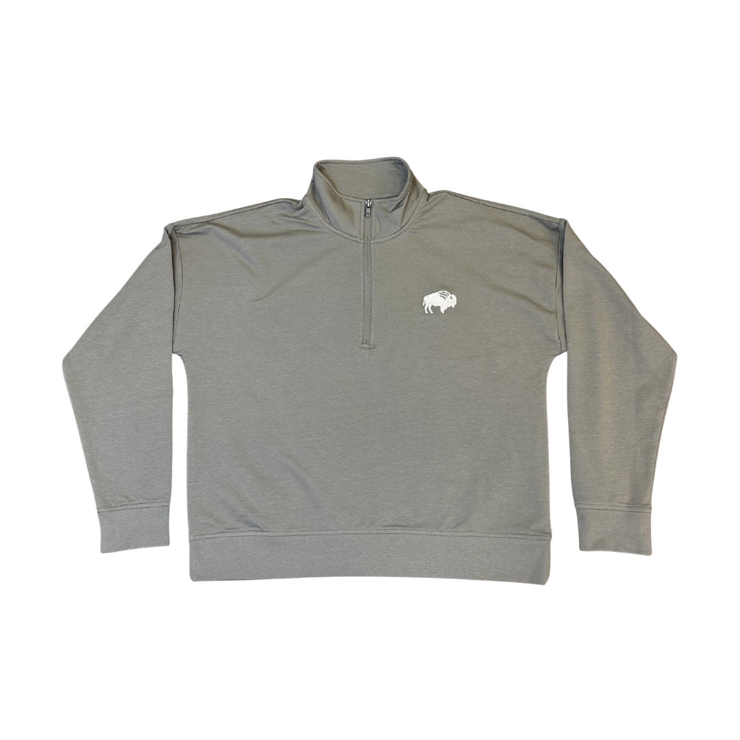 Women's Perform Pine Green 1/4 Zip Pullover