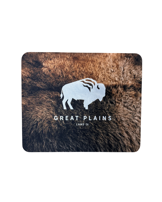 Bison Logo Mouse Pad